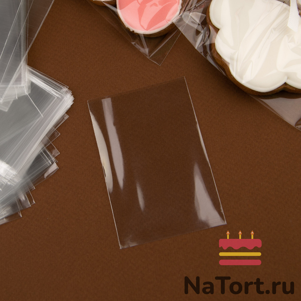 Пакетик прозрачный 6x9см (100 шт)