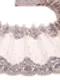 03-171 Кружево эластичное 22 см, бежевый/серый