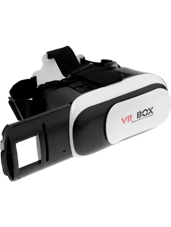 3D Очки виртуальной реальности LuazON VR 2, смартфоны до 6.5" (75х160мм), черно-белые