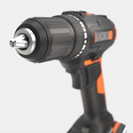 Дрель-шуруповерт аккумуляторная WORX WX108, 50Нм, 20В, 2Ач x1, ЗУ 2А, кейс