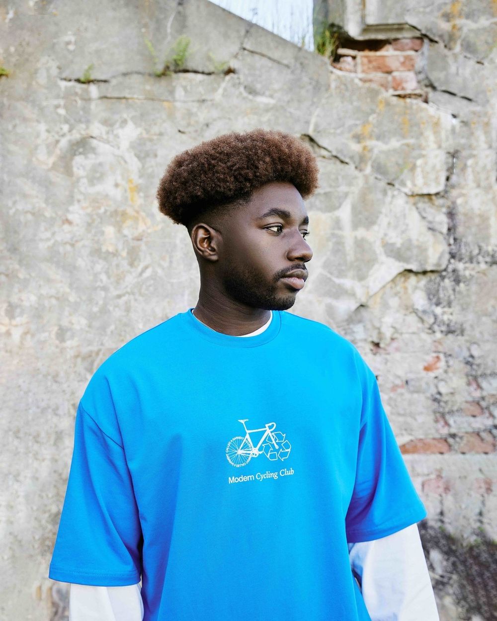 Футболка Called a Garment Re Cycle Синяя