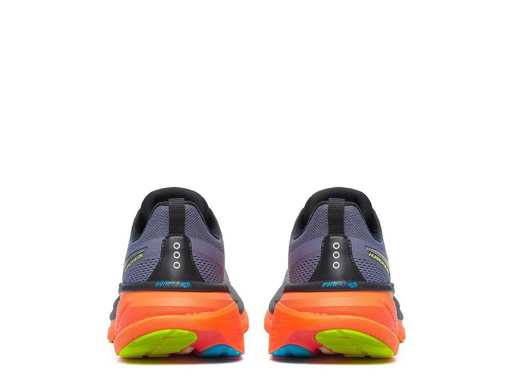 Кроссовки для бега мужские Saucony Hurricane 25 M Серо-оранжевые