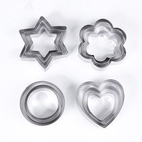 Набор вырубок для печенья (12 шт)