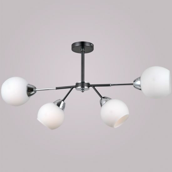 IL0715-4CSQ-24 BK CR LIBRA светильник потолочный