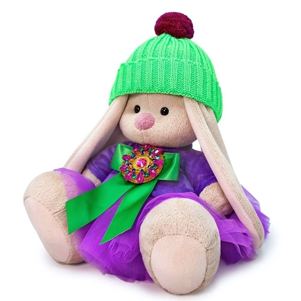 Зайка Ми Пурпурный александрит (большой) 23см.