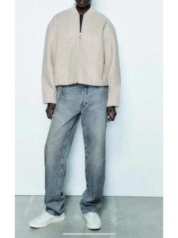 Куртка-бомбер оверсайз