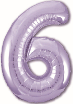 Цифра "6" (цвет на выбор) 1 шт