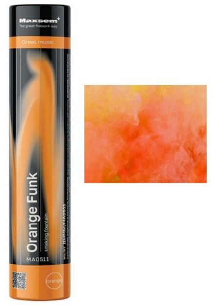 Дым цветной "Orange Funk" MA0511 Orange *0.8"  (1/40)