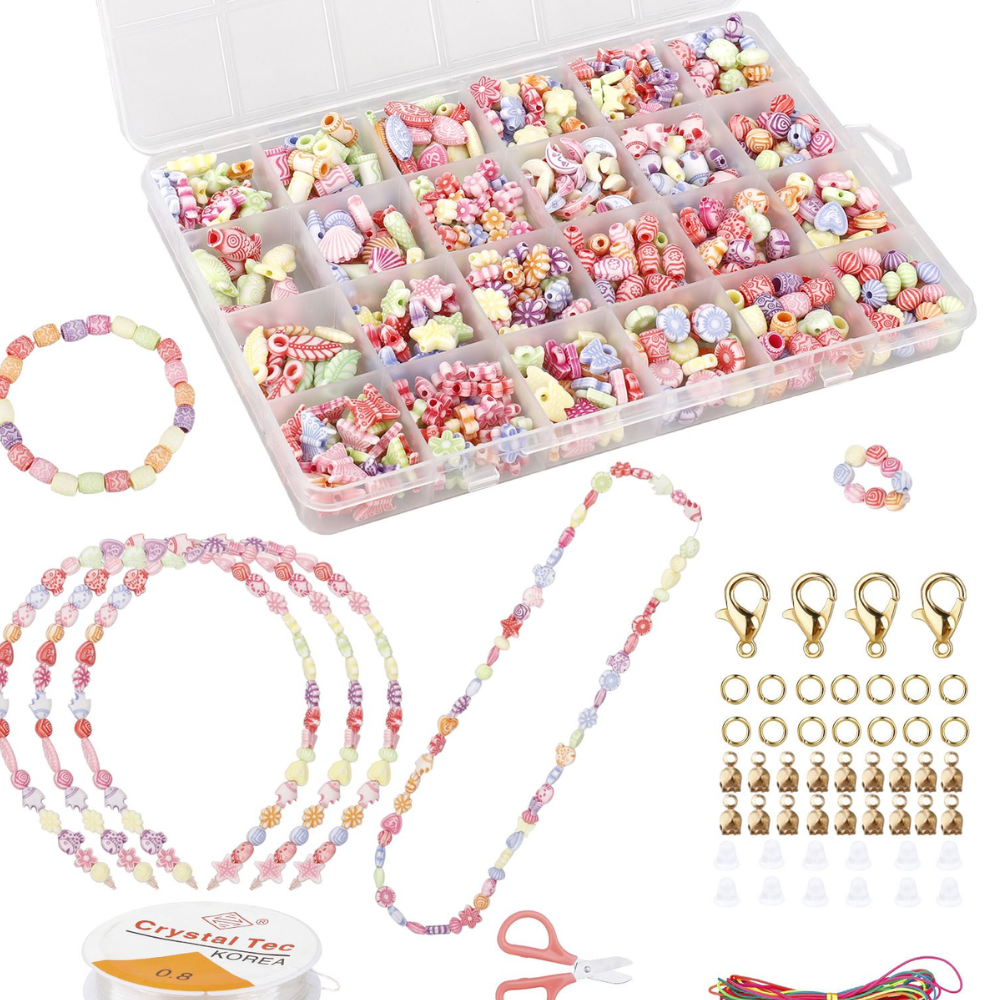 Набор бисер заколки DiyBeads