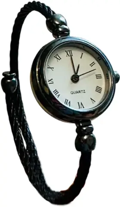 Часы-браслет кварцевые на металлическом ремешке, черный W0122560-05