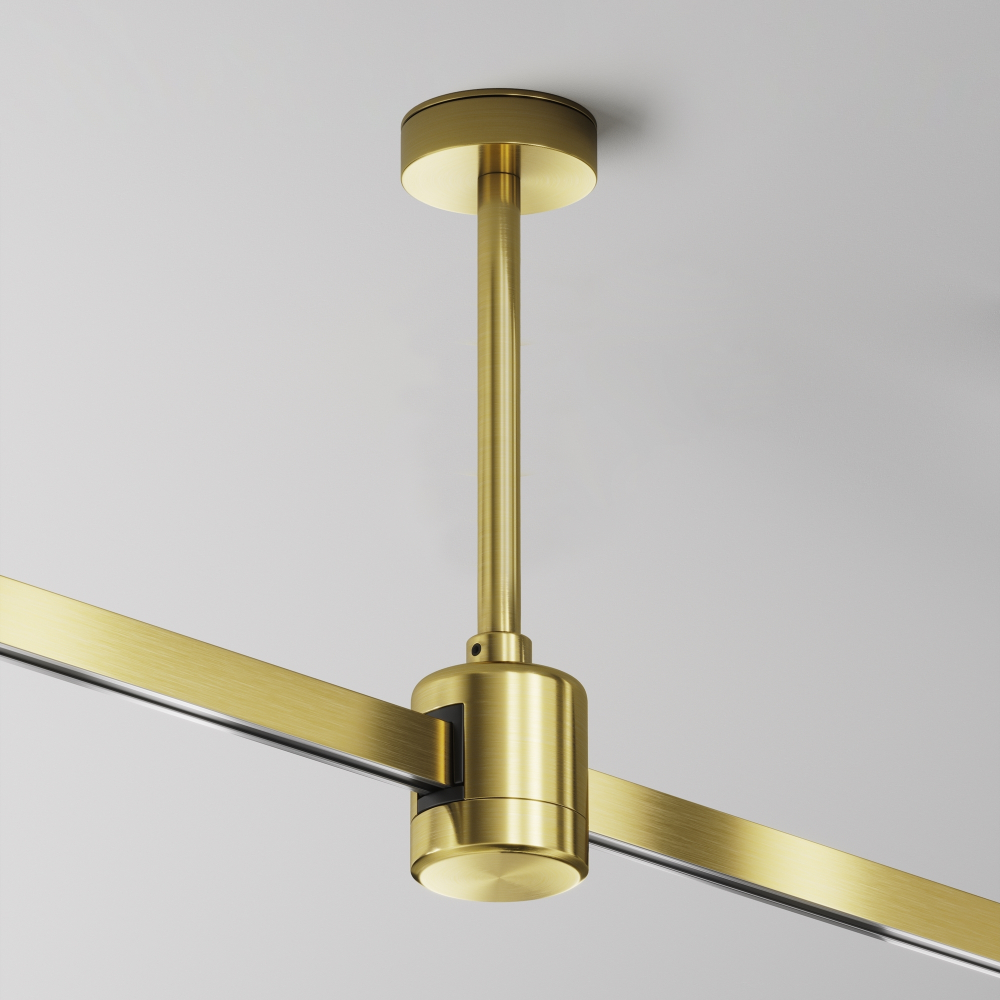 Крепление потолочное Short с прямым коннектором питания Maytoni FLARITY TRA156C-IPCL1-BS