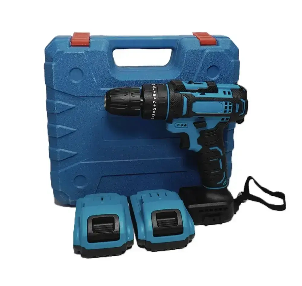 Дрель-шуруповерт, 18 В, 2 АКБ