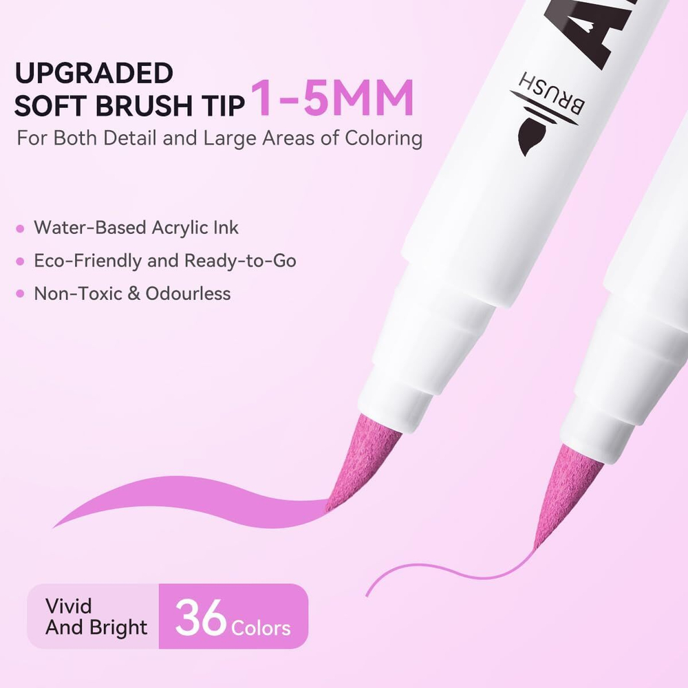 Arrtx Marqueurs акриловые маркеры 36D