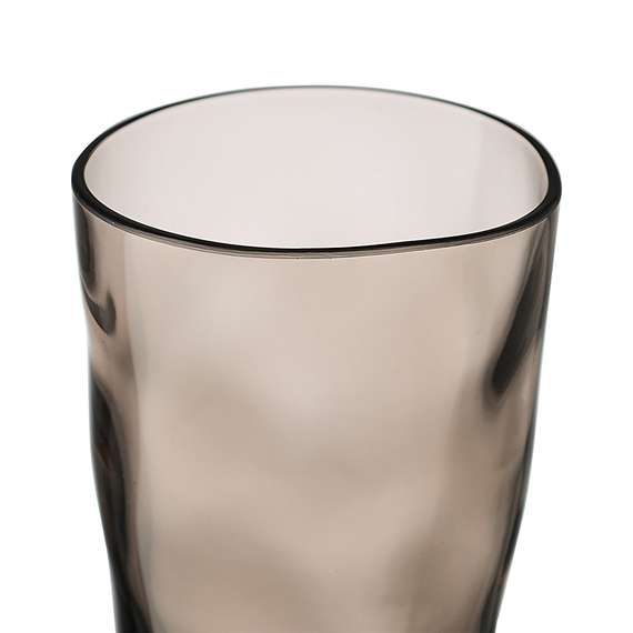 Набор стаканов hollow, 550 мл, серо-коричневый, 4 шт.