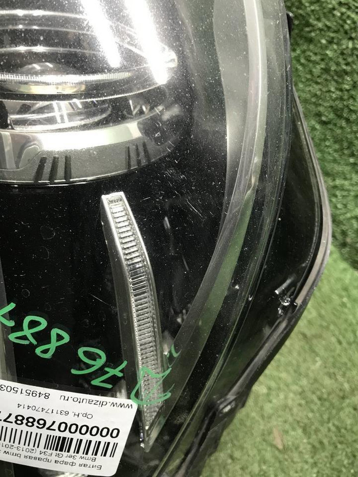 Фара правая BMW 3er F34 GT (2013-2019) LED