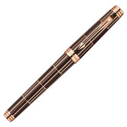 Parker Premier Luxury F565 Brown PGT перо золото 18Ct F (1876376)