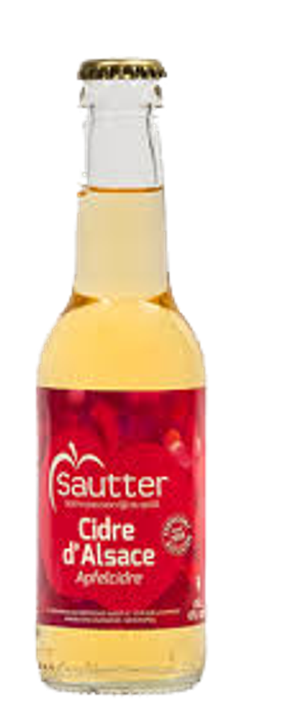 Сидр игристый Сотэр д’Альзас / Cidre Sautter d'Alsace 0.25 - стекло
