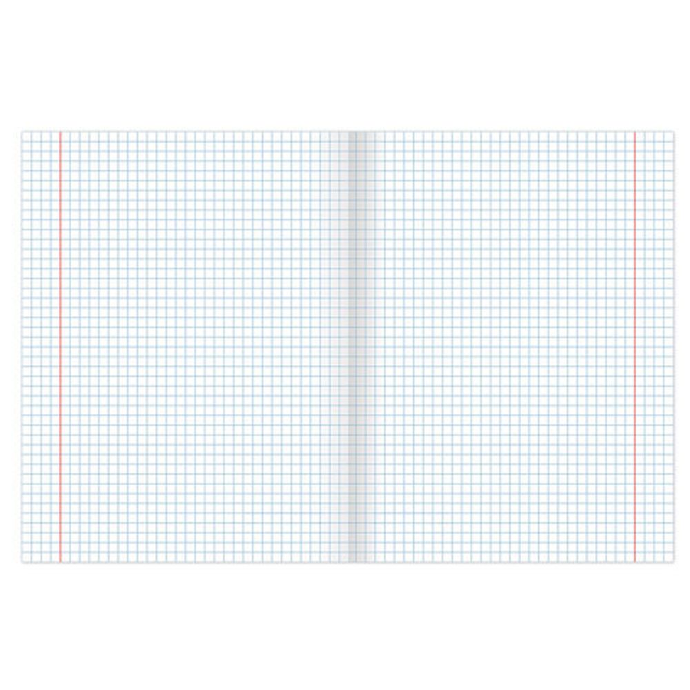 Тетрадь ЗЕЛЁНАЯ обложка 18 л., клетка с полями, офсет, "HATBER", 18Т5D(С)1(T58060)