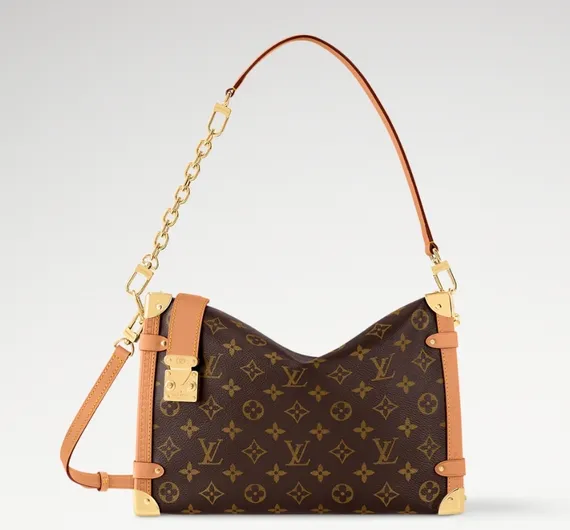 Сумка Louis Vuitton Side Trunk коричневый