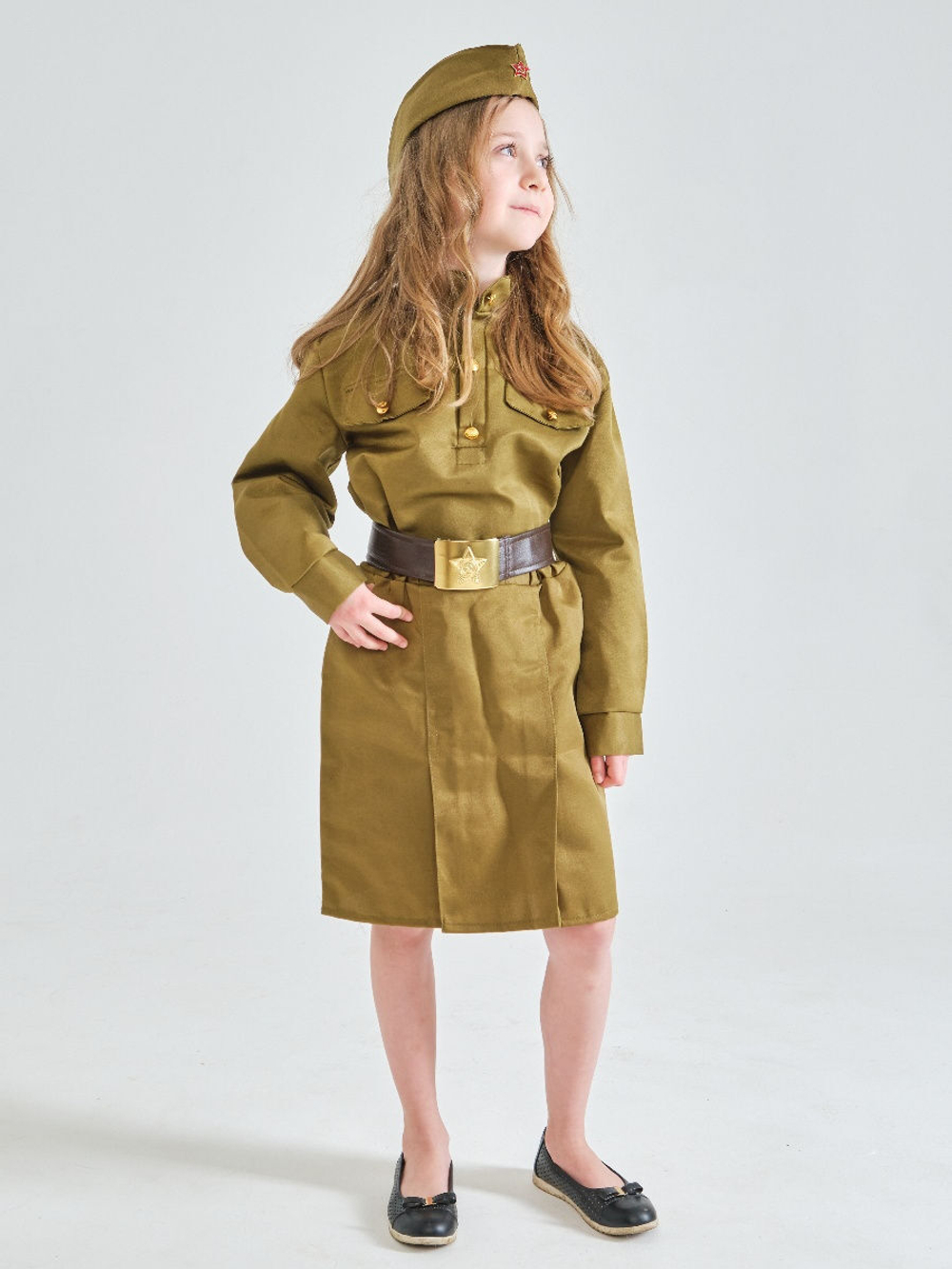 Военная форма с юбкой