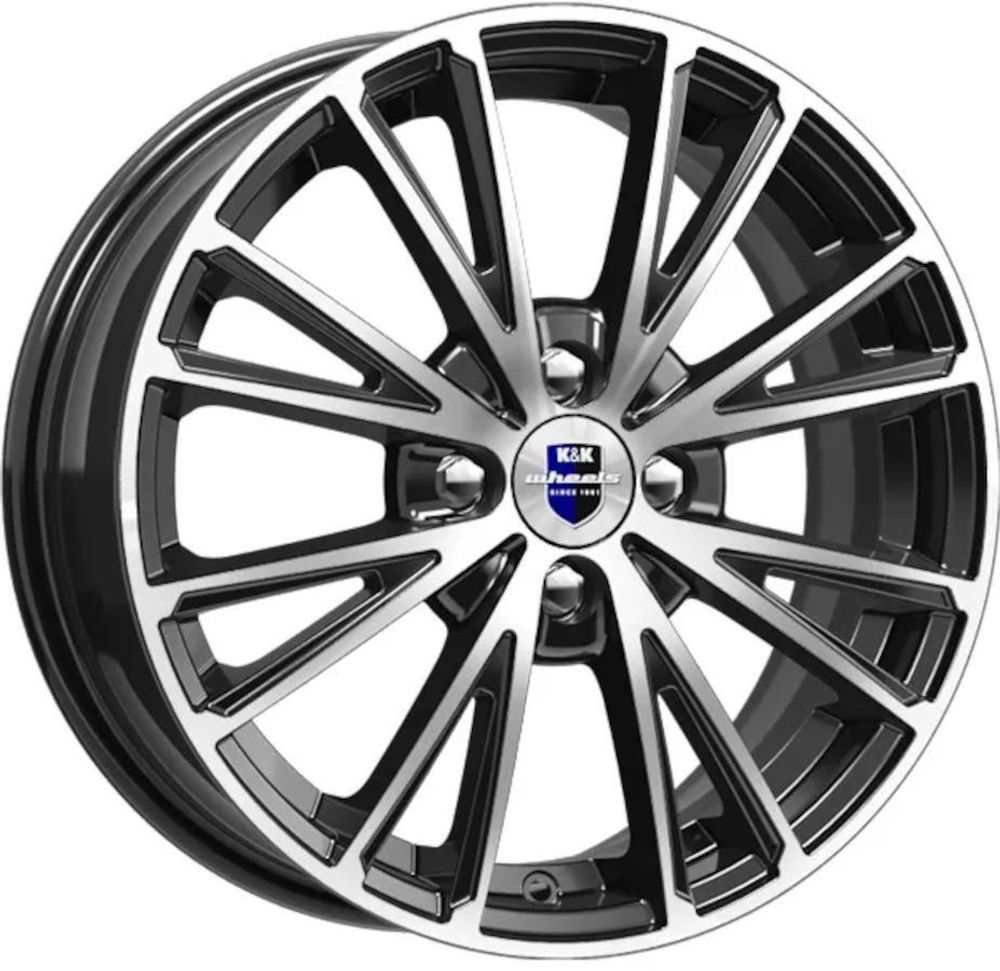 K&amp;K Меандр 6x15 4x100 ET 50 Dia 60.1 (алмаз черный)