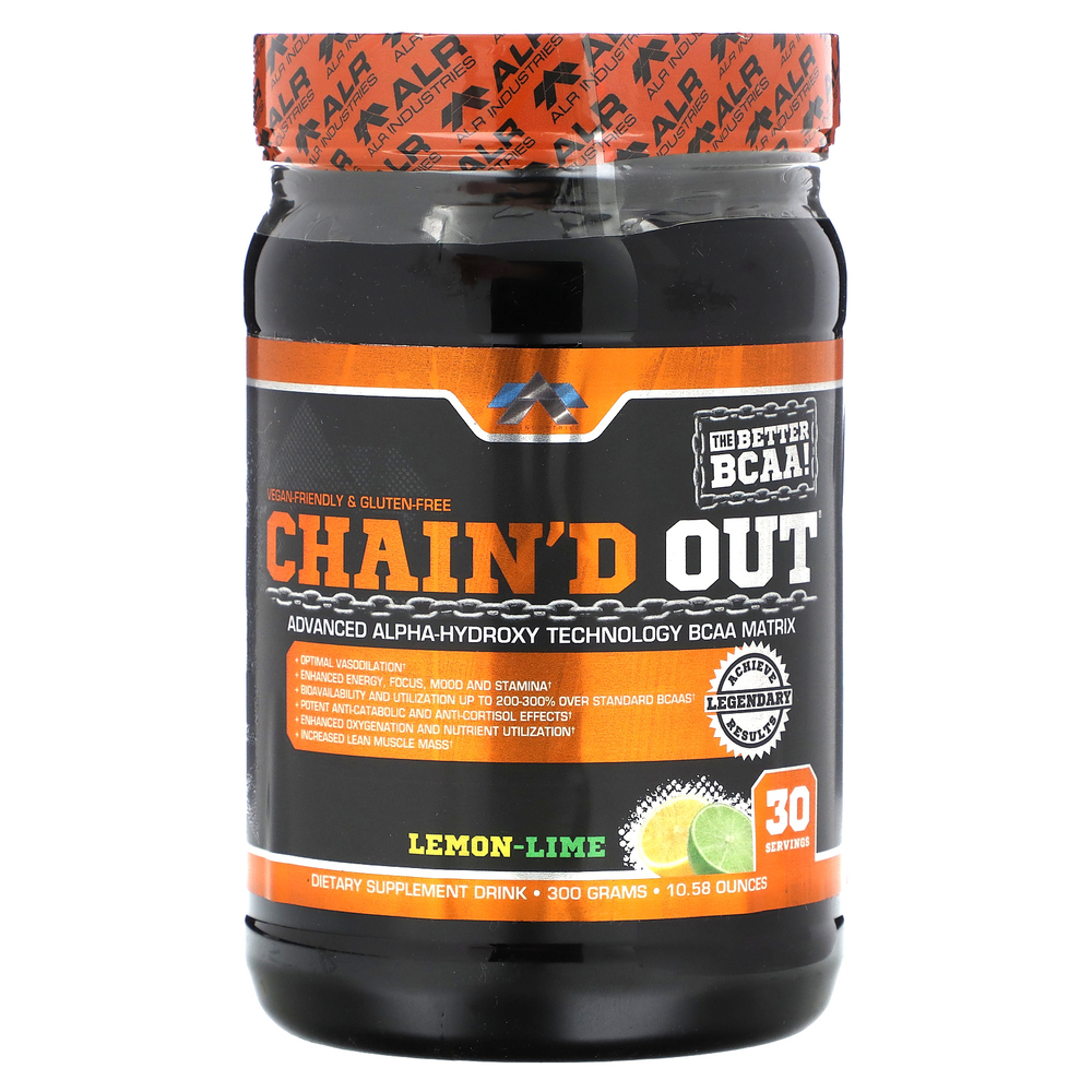 ALR Industries, Chain'd Out, лимон и лайм, 300 г (10,58 унции)