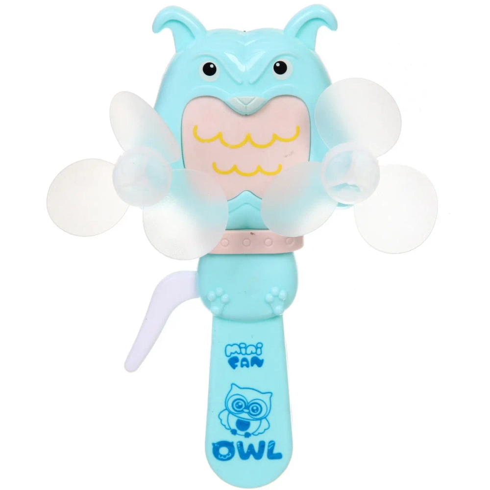 Вентилятор «Совушка» 17*9 см, микс