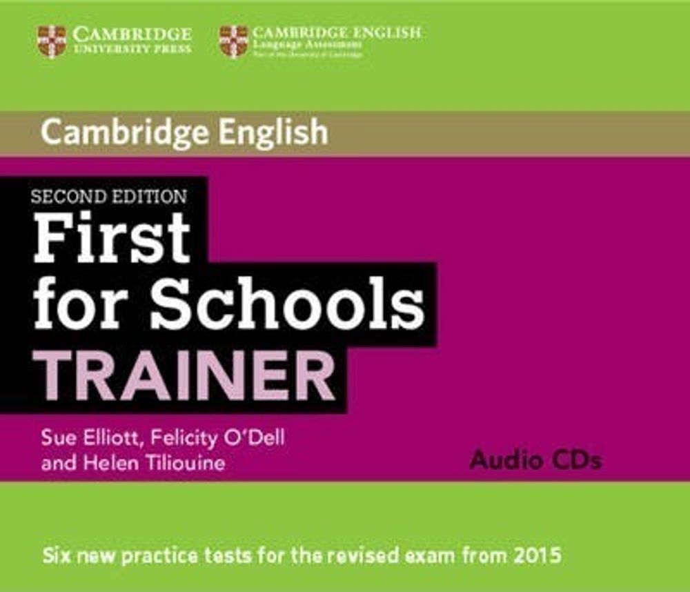 First for Schools Trainer Second Edition (for revised exam 2015) Audio CDs (3)
