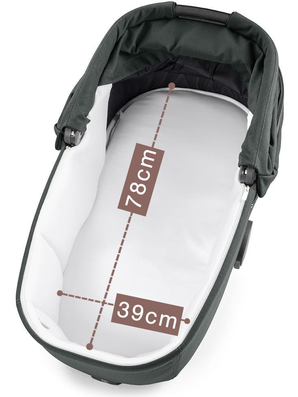 Коляска Peg Perego Veloce TC Brio Culla Belvedere 2 в 1 Metal