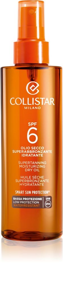 Collistar Special Perfect Tan Supertanning Moisturizing Dry Oil сухое солнцезащитное масло SPF 6