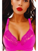 Бюстгальтер гладкий с косточками большие размеры