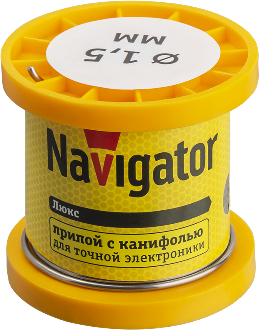 Припой Navigator 93 083 NEM-Pos02-61K-1.5-K100 (ПОС-61, катушка, 1.5 мм, 100 гр)