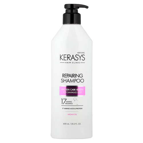 Kerasys, Aekyung, Hair Clinic, восстанавливающий шампунь, 600 мл (20,2 жидк. унц.)