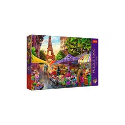 Puzzle Premium Plus Quality 1000 el. Tea Time: Flower Market, Paris