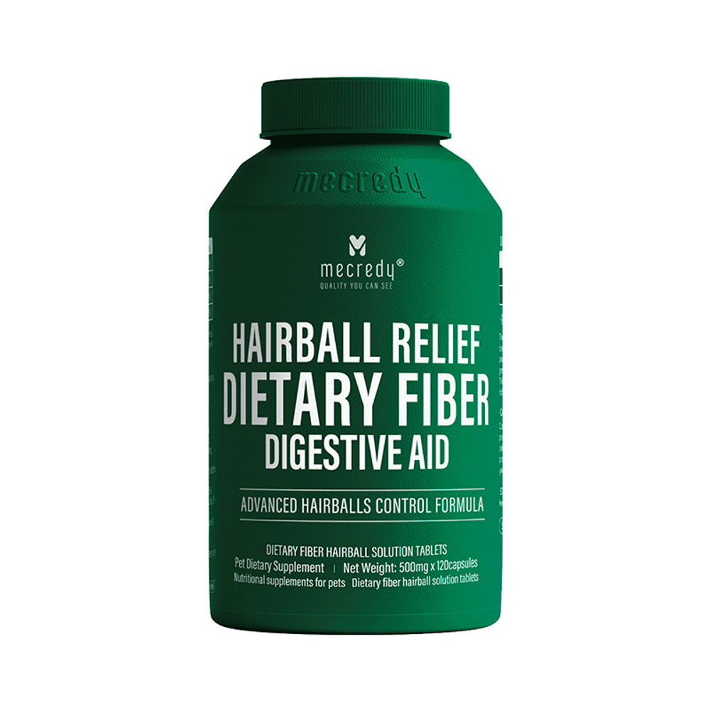 Mecredy Пищевая добавка Hairball Relief Dietary Fiber