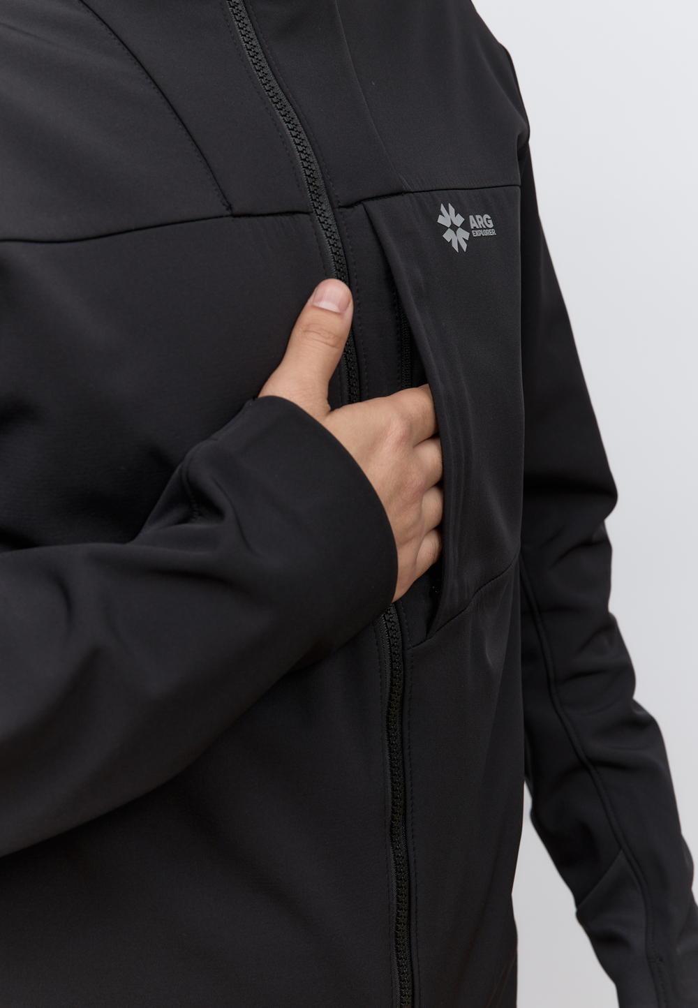Легкая куртка ARGYMAQ EXPLORER BLACK