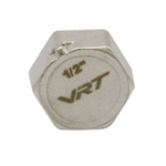 Заглушка 1/2'' вн с контр отв VRT® никель