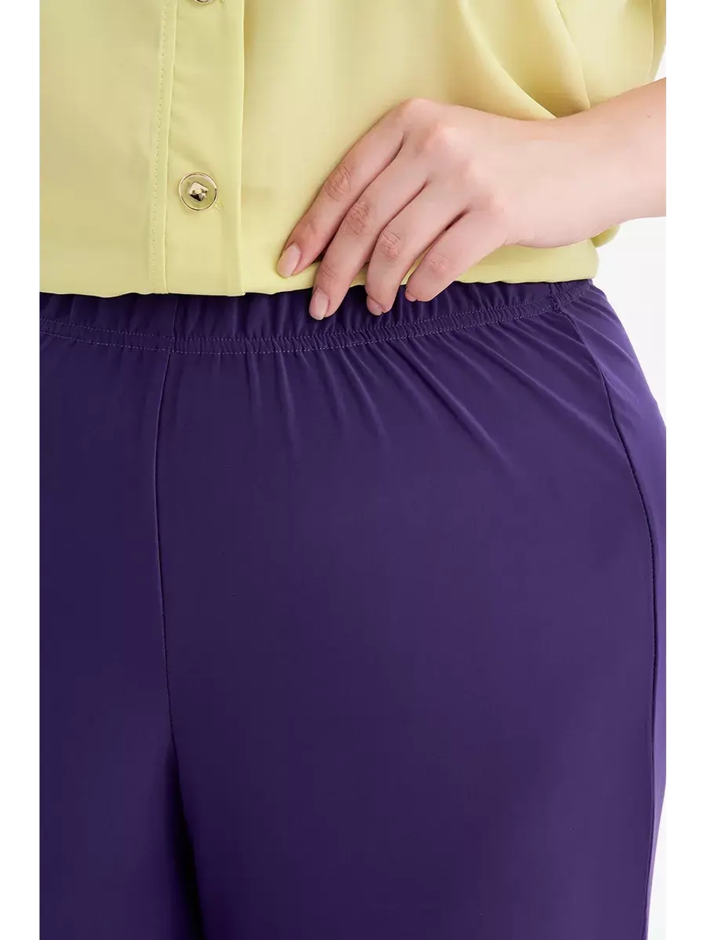 Брюки масло широкие