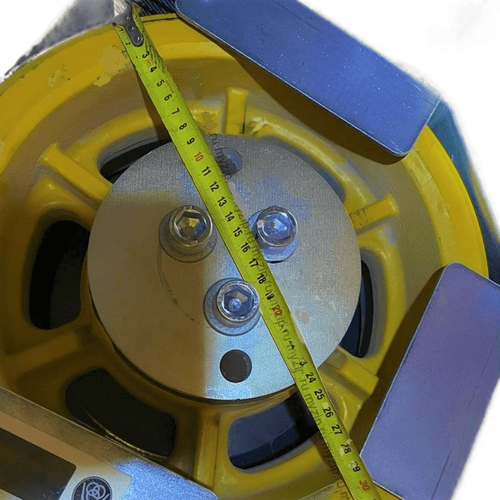 Канатоведущий шкив D=320 мм, 8 лунок, канат 8мм лебедка PMC170 ThyssenKrupp