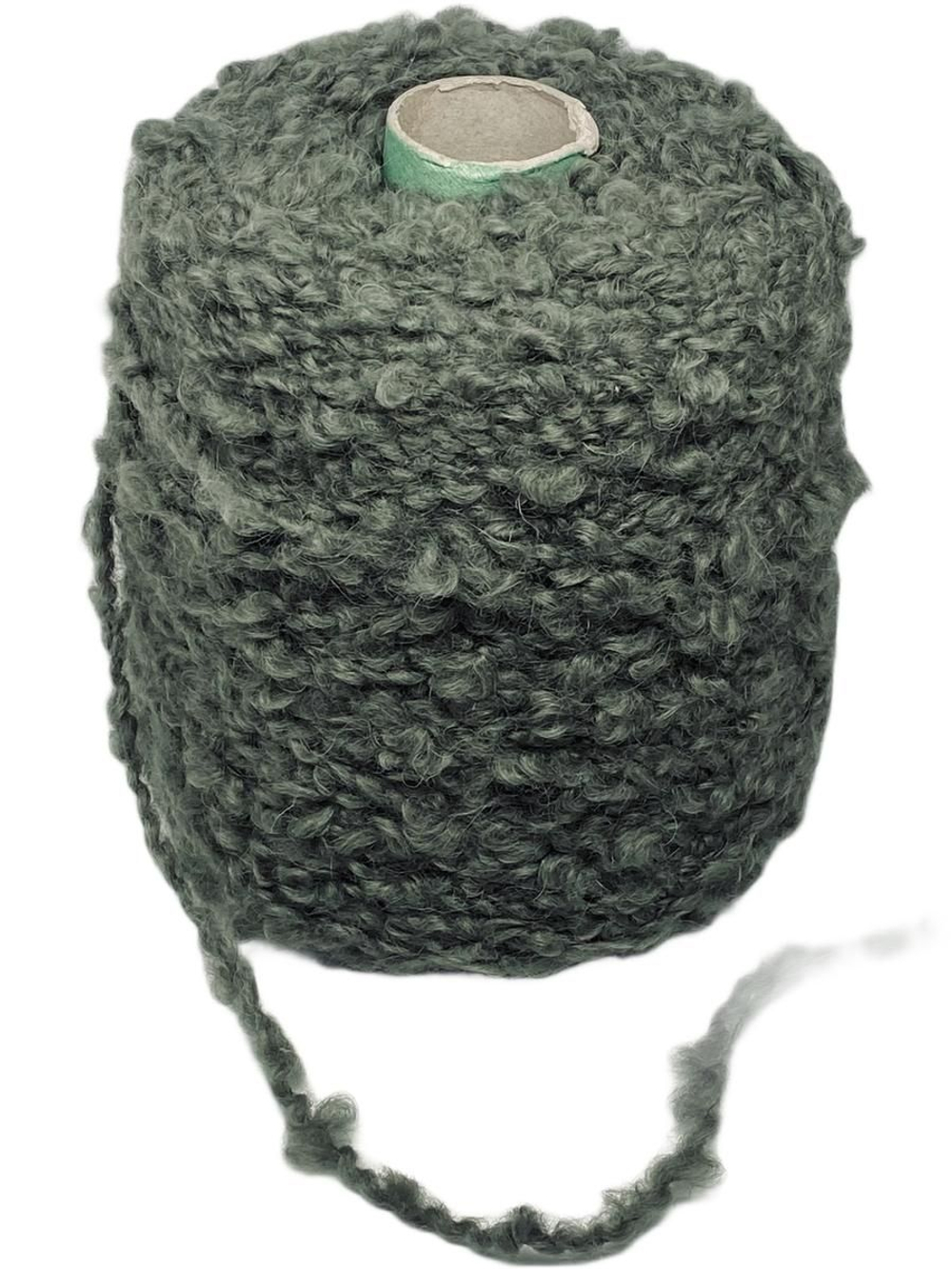 Пряжа на бобине ( Италия) Букле 100% шерсть 550г 100г-120м