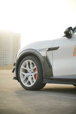 Карбоновый обвес для Xiaomi SU7 MAX Сяоми губа переднего бампера капот боковые юбки задний диффузор