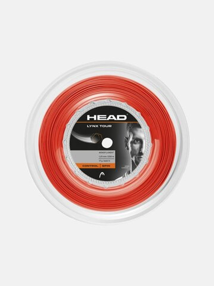 Струны для тенниса HEAD LYNX TOUR ORANGE В нарезке (1 натяжка) 11 м