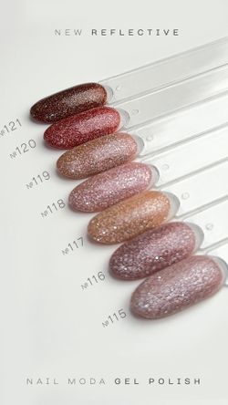Nail Moda Гель-лак 115 светоотражающий, 10мл2