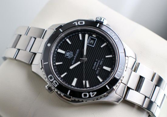 Tag Heuer WAK2110.BA0830 мужские механические часы AQUARACER на подставке