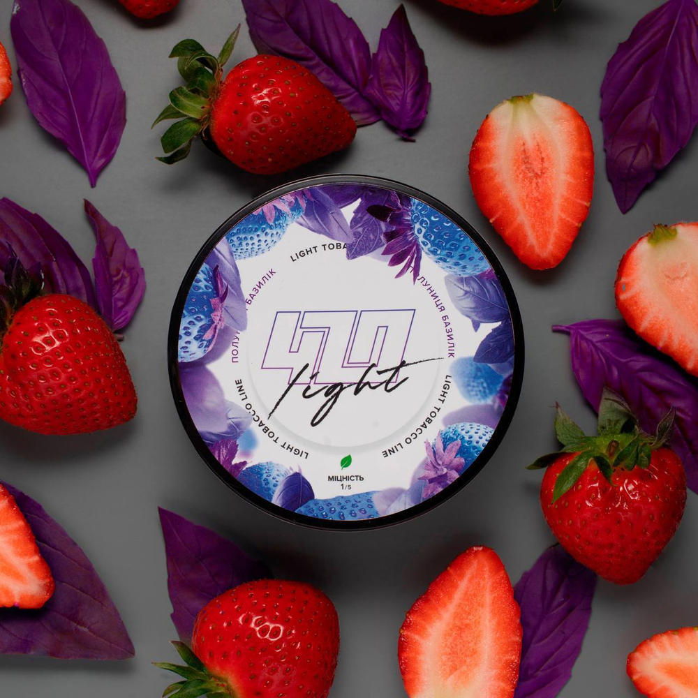 420 Light Line - Strawberry Basil (250g)