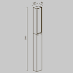 Садово-парковый светильник Outdoor O470FL-L40GF3K