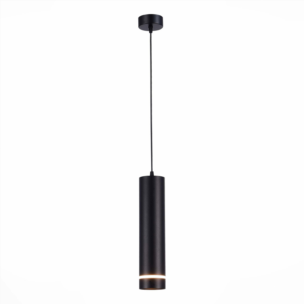 ST115.443.12 Светильник подвесной Черный LED 1*12W 4000K 936Lm Ra&gt;90 120° IP20 D80xH300 165-265V
