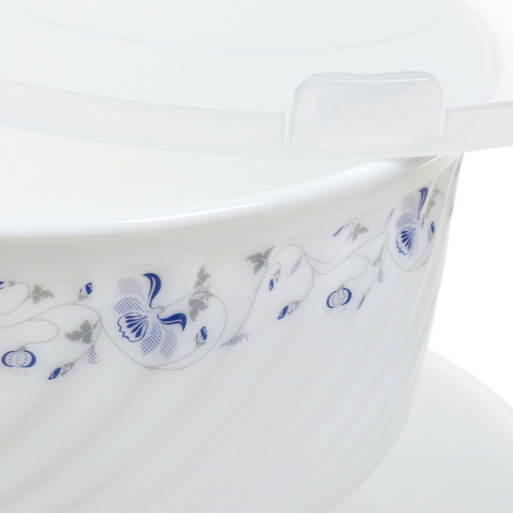 Салатник стеклокерам, кругл, 3 шт, 19,16,14 см, с крыш, Эдем, Daniks, W-3X1059/245501