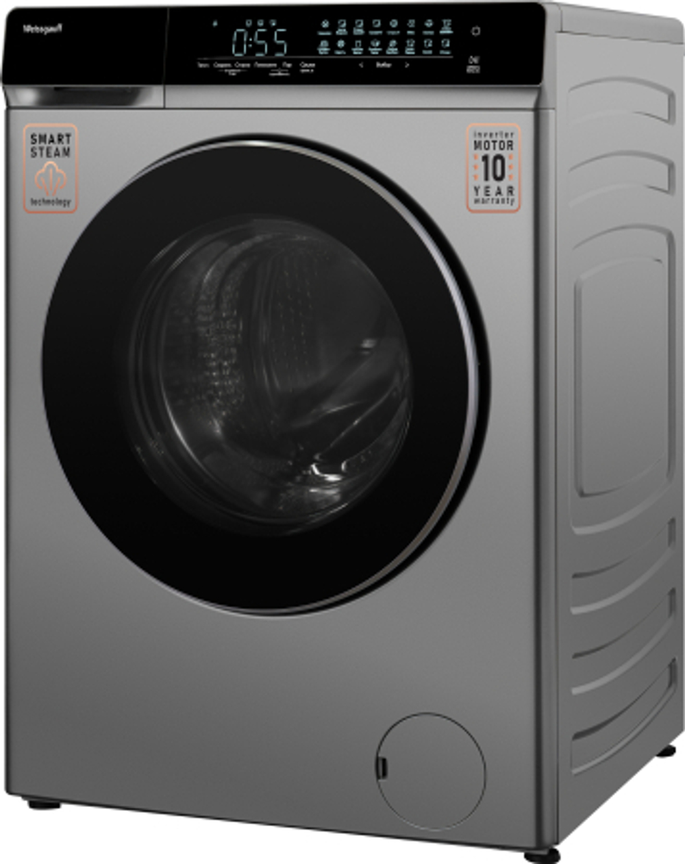 Стиральная машина WEISSGAUFF WMD 888 TOUCH INVERTER STEAM SILV