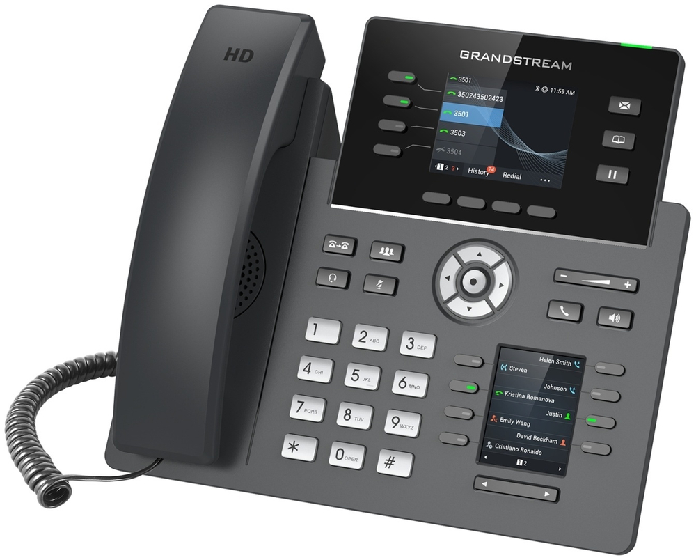 IP-телефон Grandstream GRP2614 черный
